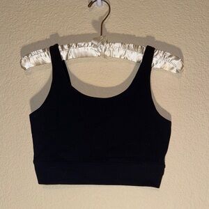 Nike Black Sports Yoga Crop Top